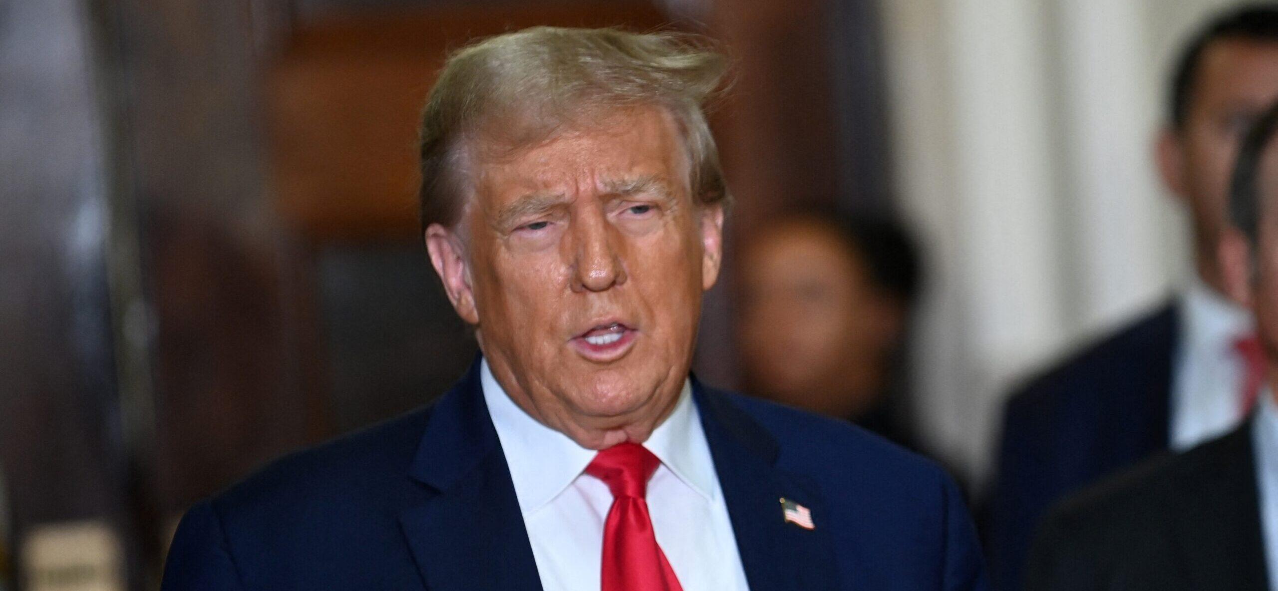 Donald Trump at his Civil NYC Trial