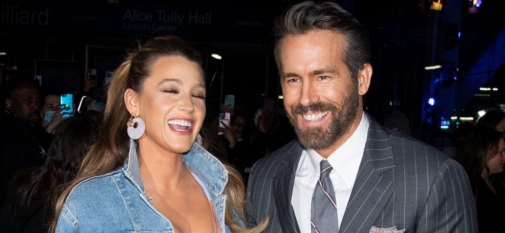 Blake Lively and Ryan Reynolds Outside Arrivals for "The Adam Project"